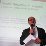 A record number of participants for 7th TourMIS Users’ Workshop Vienna’s MODUL University this year hosted two major events on September 15 and 16: the 7th TourMIS Users’ Workshop (day 1) and the International Seminar on New Media Analysis and Strategies for Tourism Marketing Organiations (day 2).