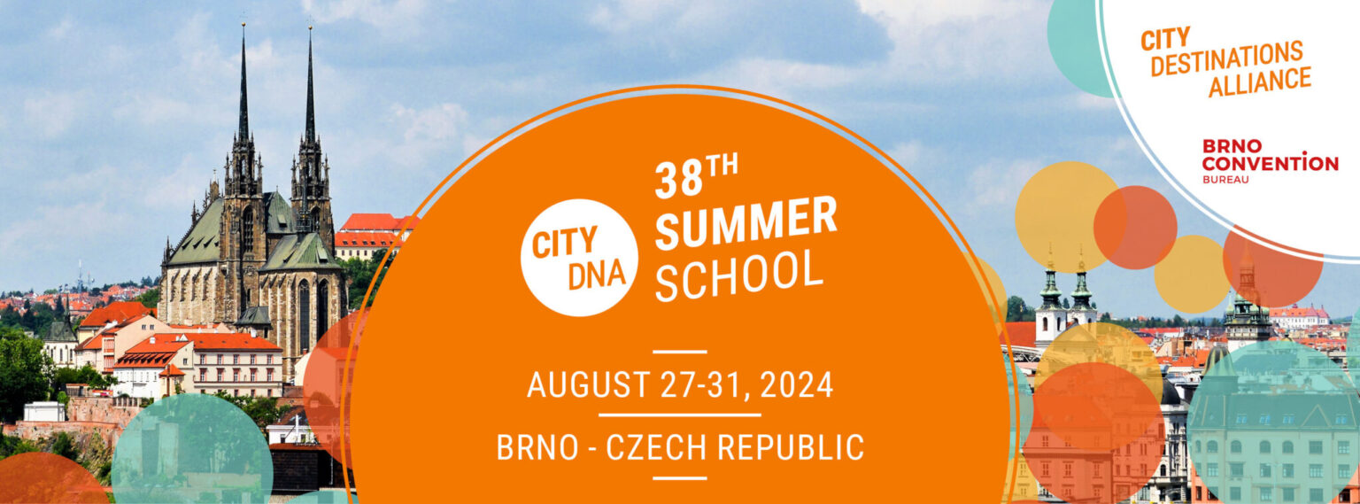 38th CityDNA Summer School 2024, Brno City Destinations Alliance